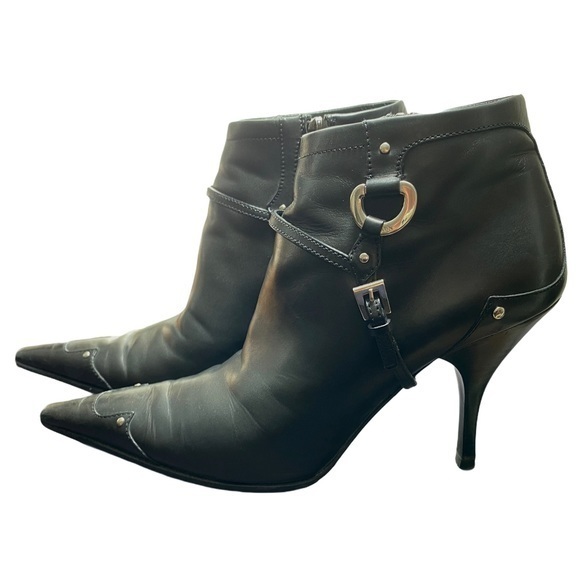 Prada Black Western Ankle booties EUC size… - Picture 2 of 11